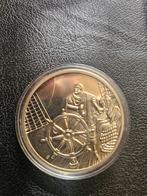 Titanic herdenkingsmunt - Kapitein op het roer, Postzegels en Munten, Munten | Nederland, Ophalen of Verzenden, Overige waardes
