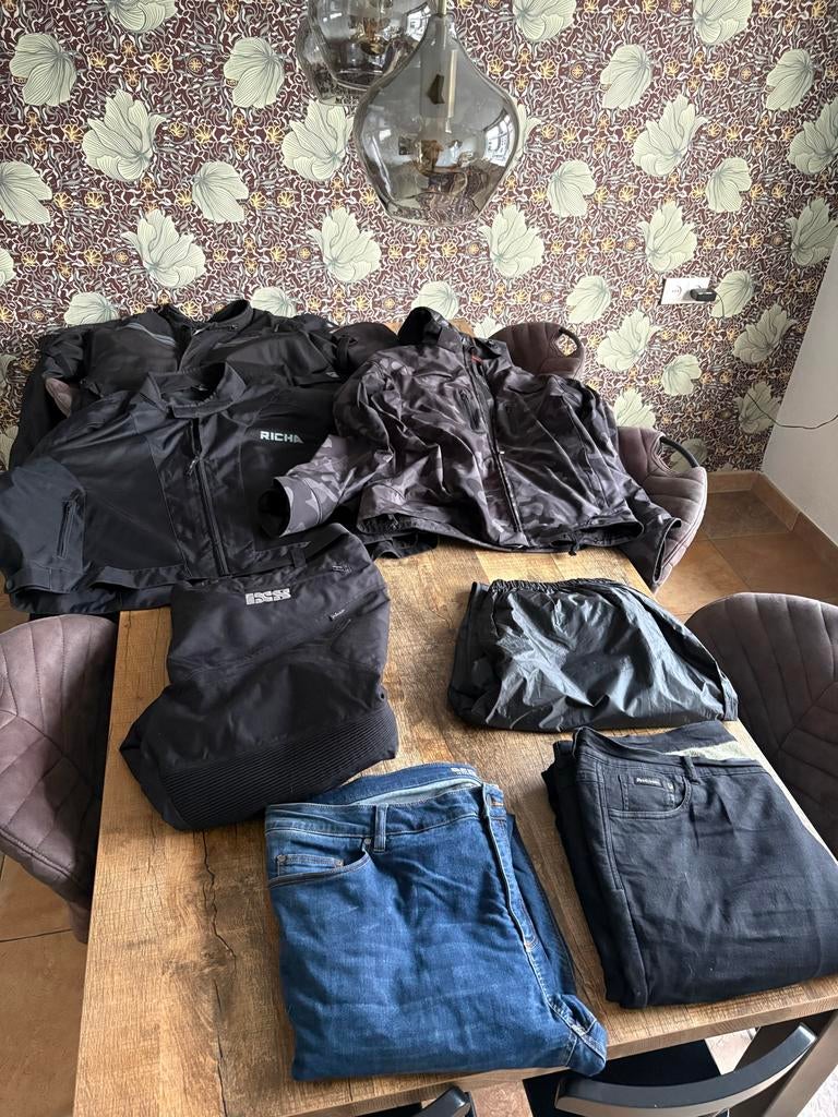 Motor kleding voor de grotere motorrijder valt als 5xl, Motoren, Kleding | Motorkleding, Ophalen, Tweedehands, Heren, Jas | textiel