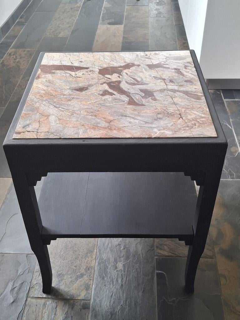 Gratis ophalen - Bijzet tafeltje met marmeren blad, Ophalen