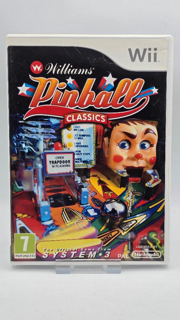 Williams Pinball Classics, Spelcomputers en Games, Games | Nintendo Wii, Zo goed als nieuw, Overige genres, 1 speler, Vanaf 3 jaar