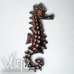 Vintage, retro, geglazuurd, keramieken zeepaard, zeepaardje, Ophalen of Verzenden, Huis en Inrichting