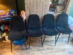 Eetstoelen, Huis en Inrichting, Stoelen, Ophalen of Verzenden, Zo goed als nieuw, Zwart, Vier