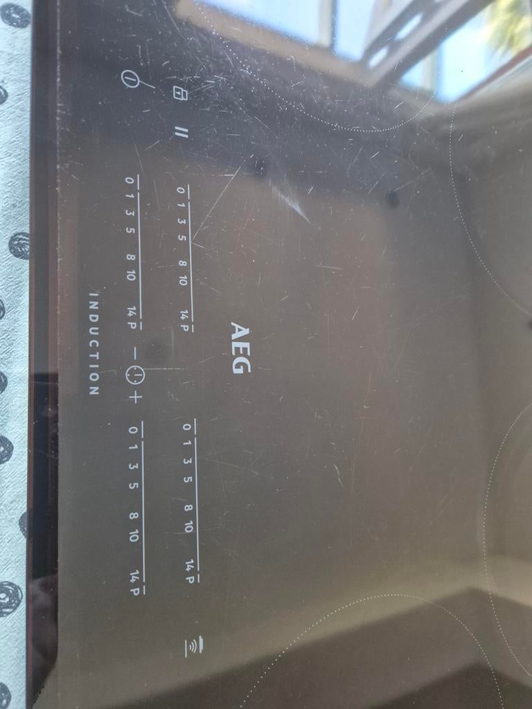 AEG inductiekookplaat, Witgoed en Apparatuur, Ophalen of Verzenden, Inbouw, Inductie, 4 kookzones