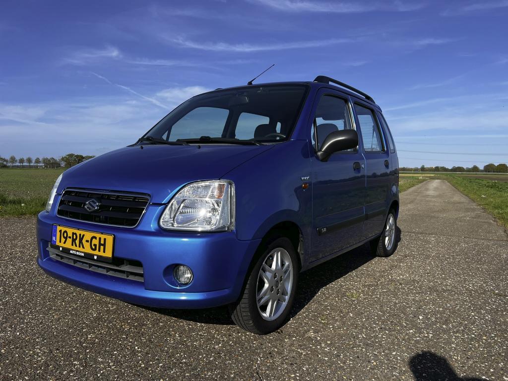 Suzuki Wagon R+ GLX 1.3 AUT Airco 2005, Auto's, Suzuki, Stof, 40 €/maand, Particulier, 800 kg