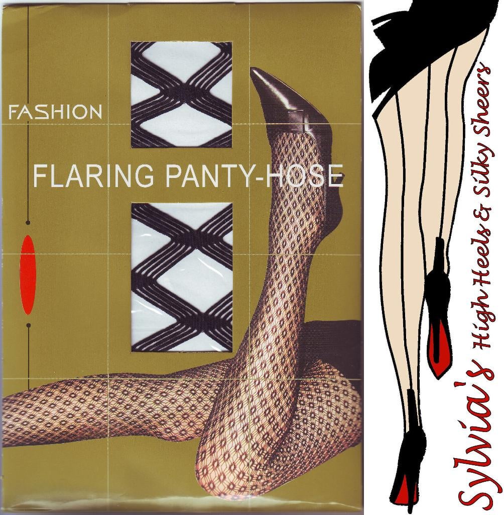 3 Fashion Flaring fishnet panties maat Small, Kleding | Dames, Leggings, Maillots en Panty's, Maat 36/38 (S), Fashion, Verzenden