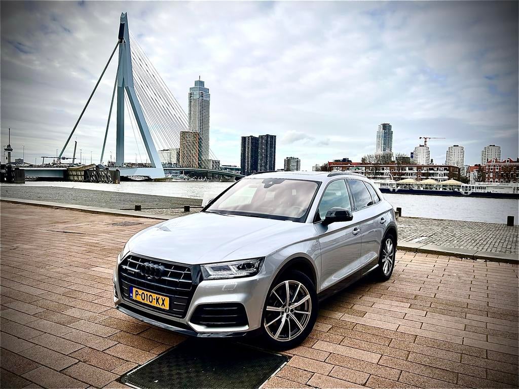 Audi Q5 50 TFSI e Quattro S Line Pano/RS stoelen/B&Q/ Mass, Auto's, Audi, 2005 kg, 1750 kg, 4 cilinders, 38 km/l