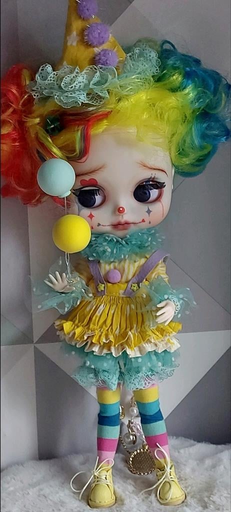 Schitterend Blythe clowntje., Ophalen of Verzenden, Zo goed als nieuw, Pop