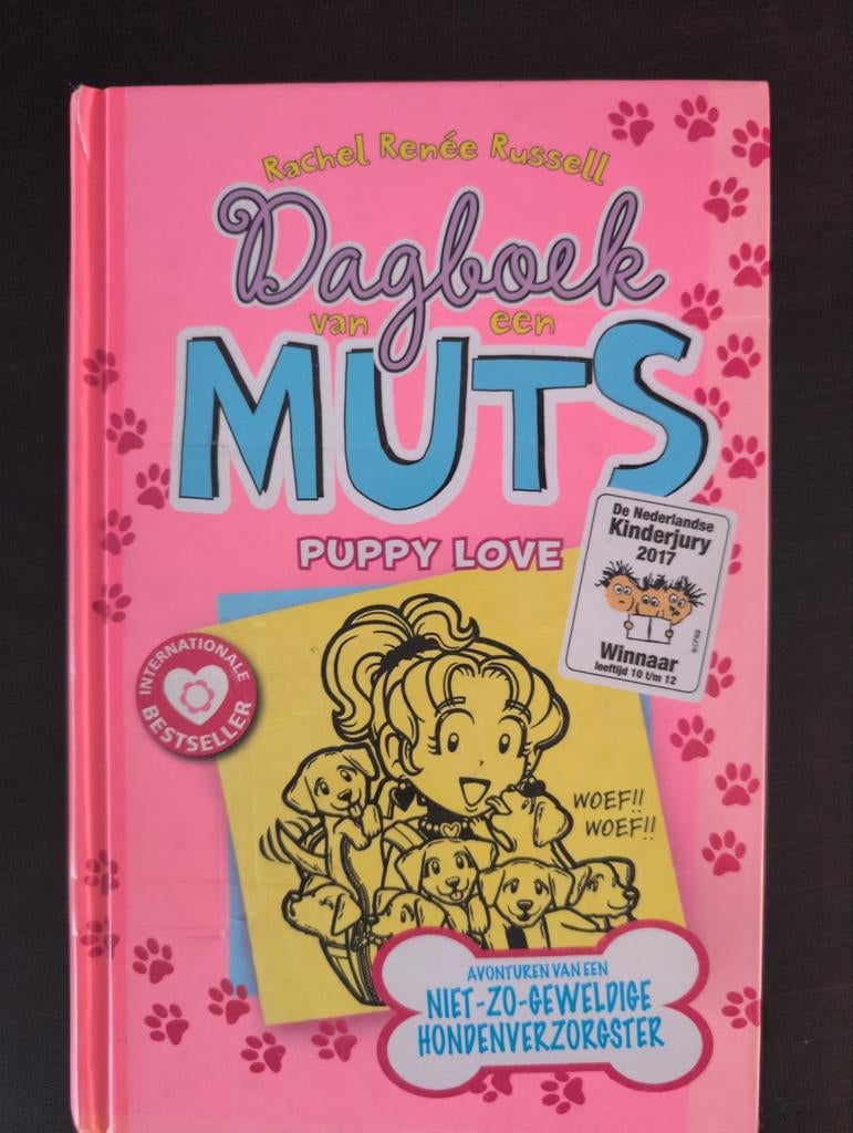 Dagboek van een Muts: Puppy Love - Rachel Renée Russell, Ophalen of Verzenden, Gelezen, Rachel Renée Russell, Fictie algemeen