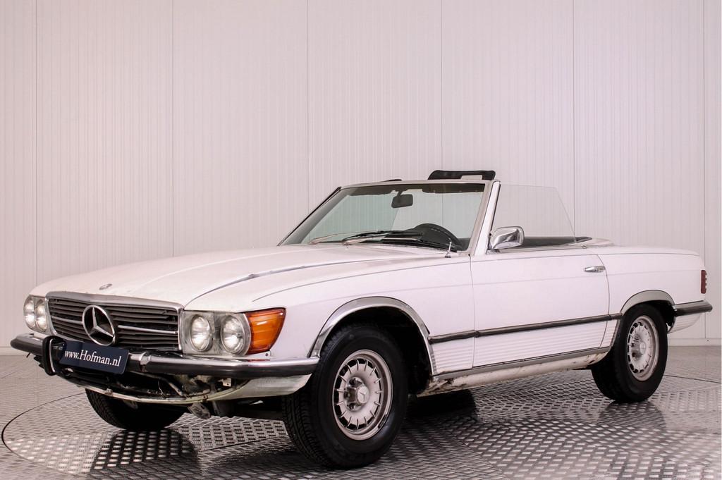 Mercedes-Benz SL-Klasse 350 SL Roadster (bj 1973, automaat), Auto's, Automaat, Gebruikt, 3500 cc, Cabriolet