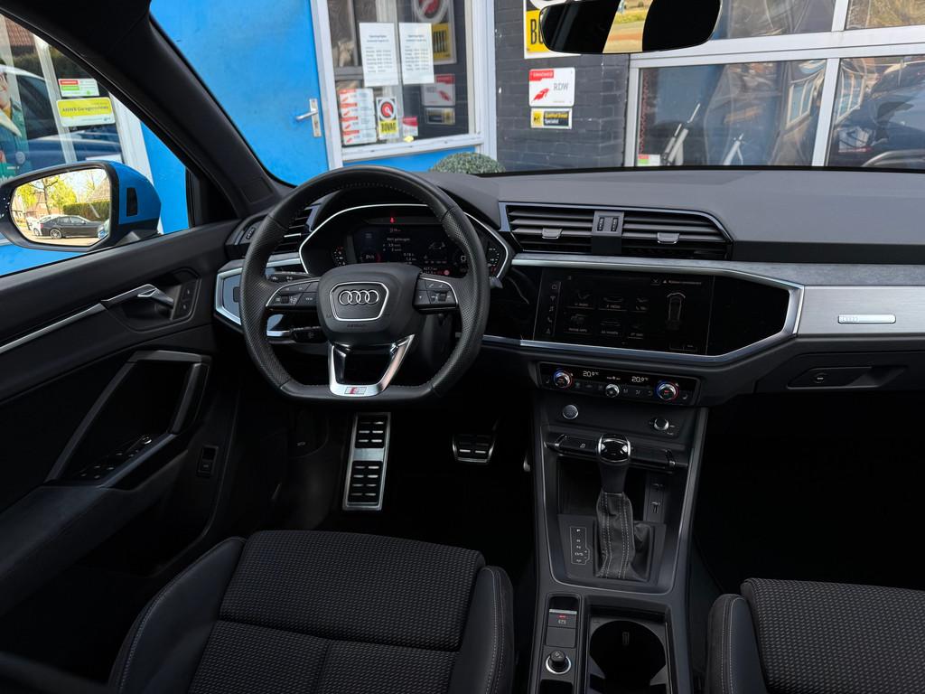 Audi Q3 35 TFSI Pro Line S, Auto's, Audi, 12 maanden, Euro 6, Blauw, Bedrijf
