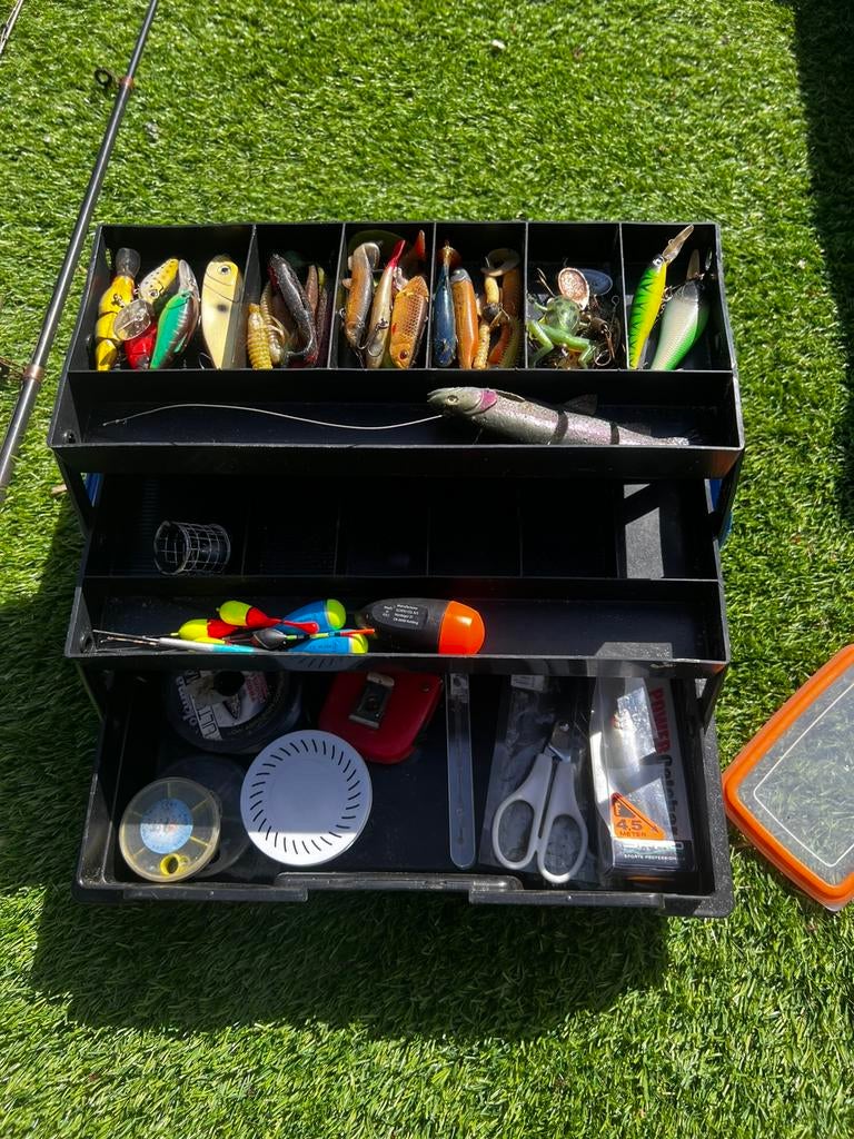 Diverse visspullen, Ophalen, Gebruikt