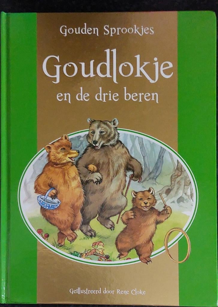 Goudlokje en de drie beren - Gouden Sprookjes, Ophalen of Verzenden, Zo goed als nieuw, Rene Cloke