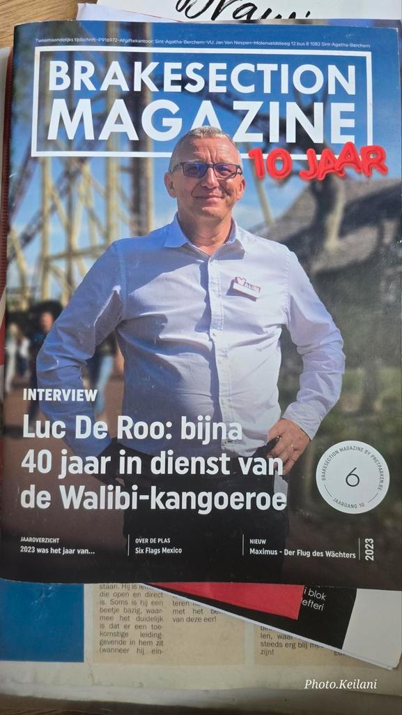 Brakesection Magazine - Uniek exemplaar uit 2023, Boeken, Tijdschriften en Kranten, Gelezen, Overige typen, Ophalen of Verzenden