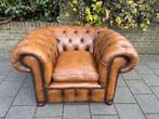 Emgelse Chesterfield club fauteuil cognac, Ophalen of Verzenden, Gebruikt, 75 tot 100 cm