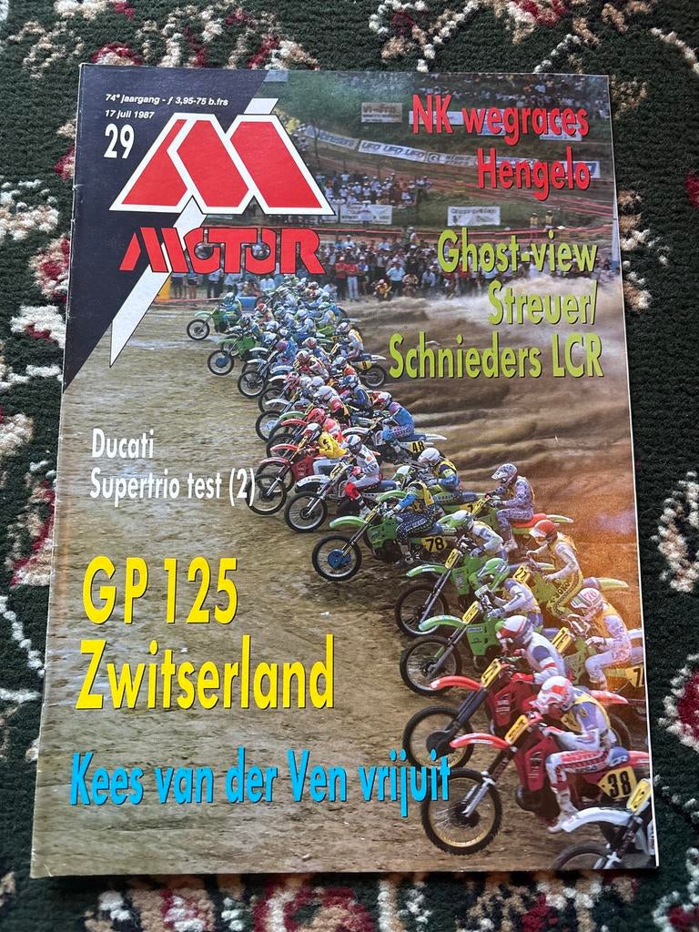 Motor Magazine 17 Juli 1987 - GP 125 Zwitserland, Ophalen of Verzenden, Gelezen, Algemeen