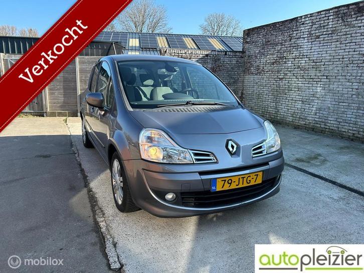 Renault Modus 1.2 TCE Dynamique|clima|trekhaak|hoge instap|, Auto's, Renault, Bedrijf, Modus, ABS, Airbags, Airconditioning, Alarm