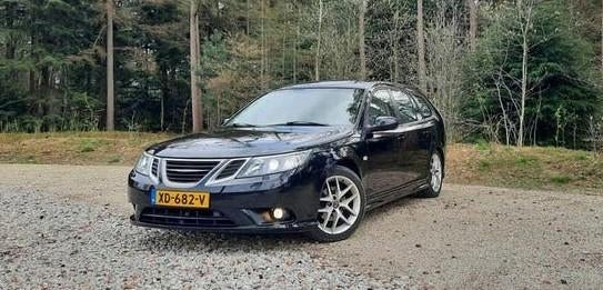 Saab 9-3 2.0t 235pk Vector Biopower 2011 Youngtimer, Voorwielaandrijving, 1998 cc, 1440 kg, Beige
