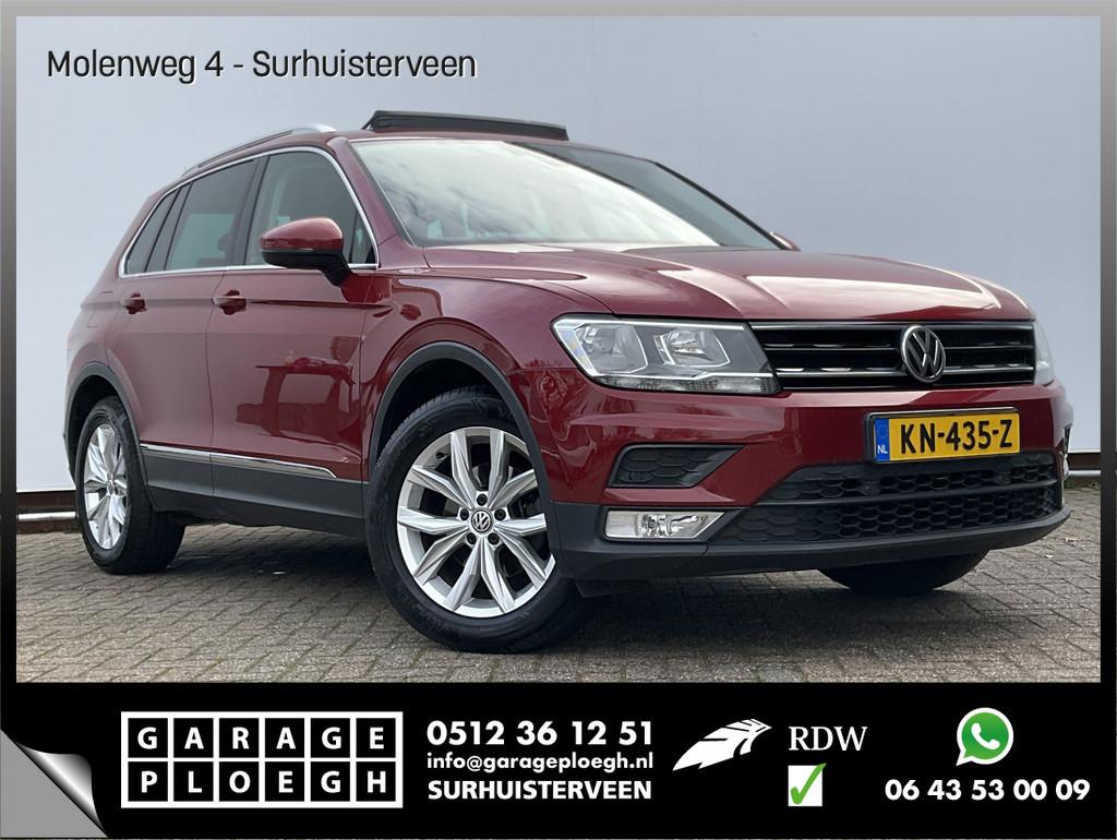 Volkswagen Tiguan 1.4 TSI 126pk DAB Pano.dak Adapt.Cruise Ho, Auto's, Voorwielaandrijving, Gebruikt, Euro 6, 4 cilinders