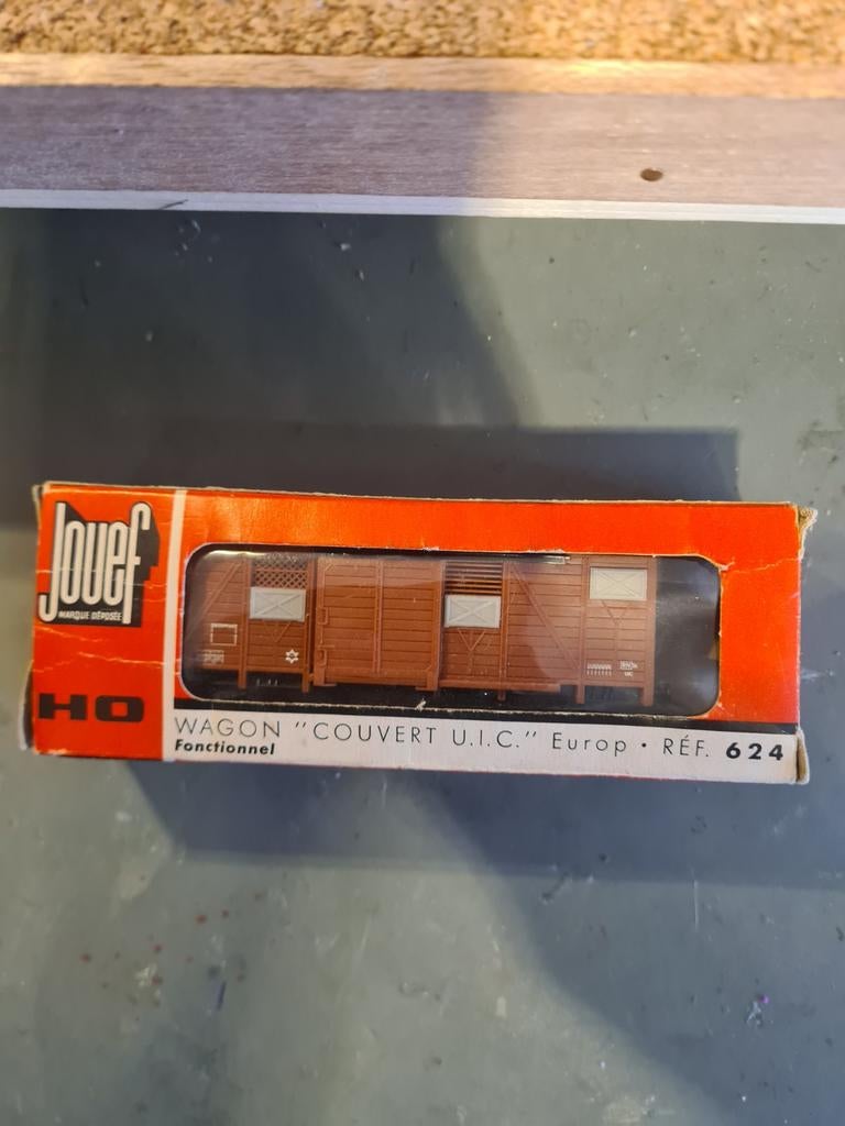 Jouef wagon 624 in OVP, Hobby en Vrije tijd, Modeltreinen | H0, Gebruikt, Gelijkstroom, Jouef, Wagon