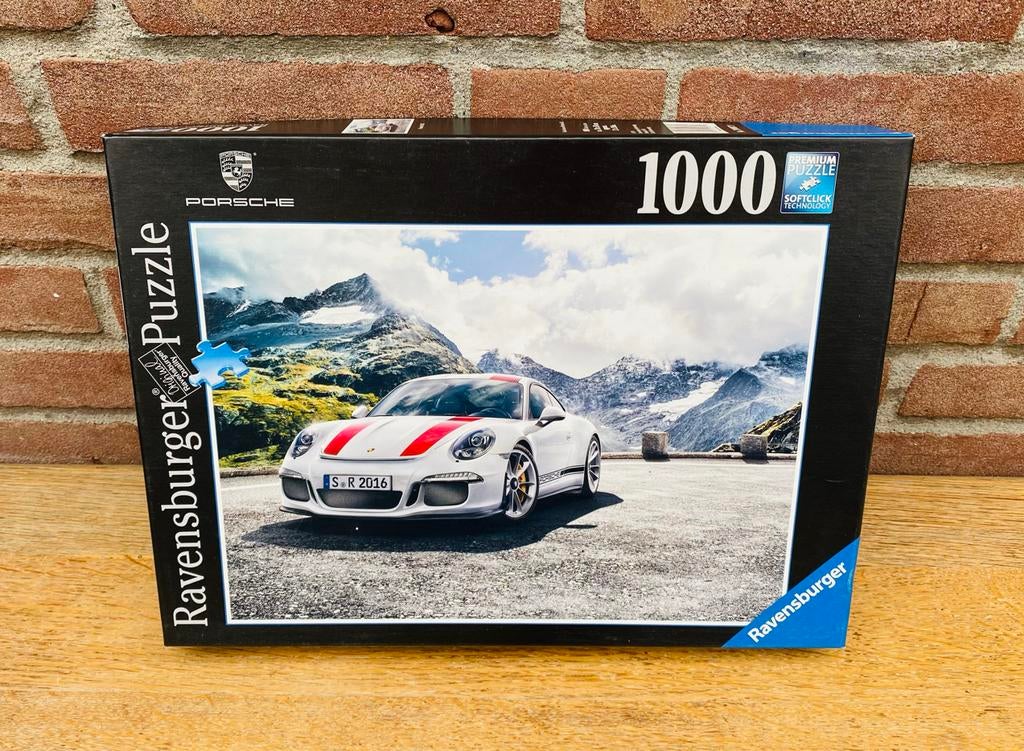 Ravensburger Porsche 911R Puzzel - 1000 stukjes, Ophalen of Verzenden, Nieuw, Auto's
