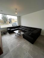 Hoekbank 380x250 Microleer Antraciet – Luxe Grote Bank, Huis en Inrichting, Banken | Bankstellen, Hoekbank, 300 cm of meer, Leer