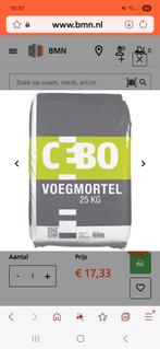 Voegmortel antraciet €7.50 per zak, Ophalen of Verzenden, Nieuw