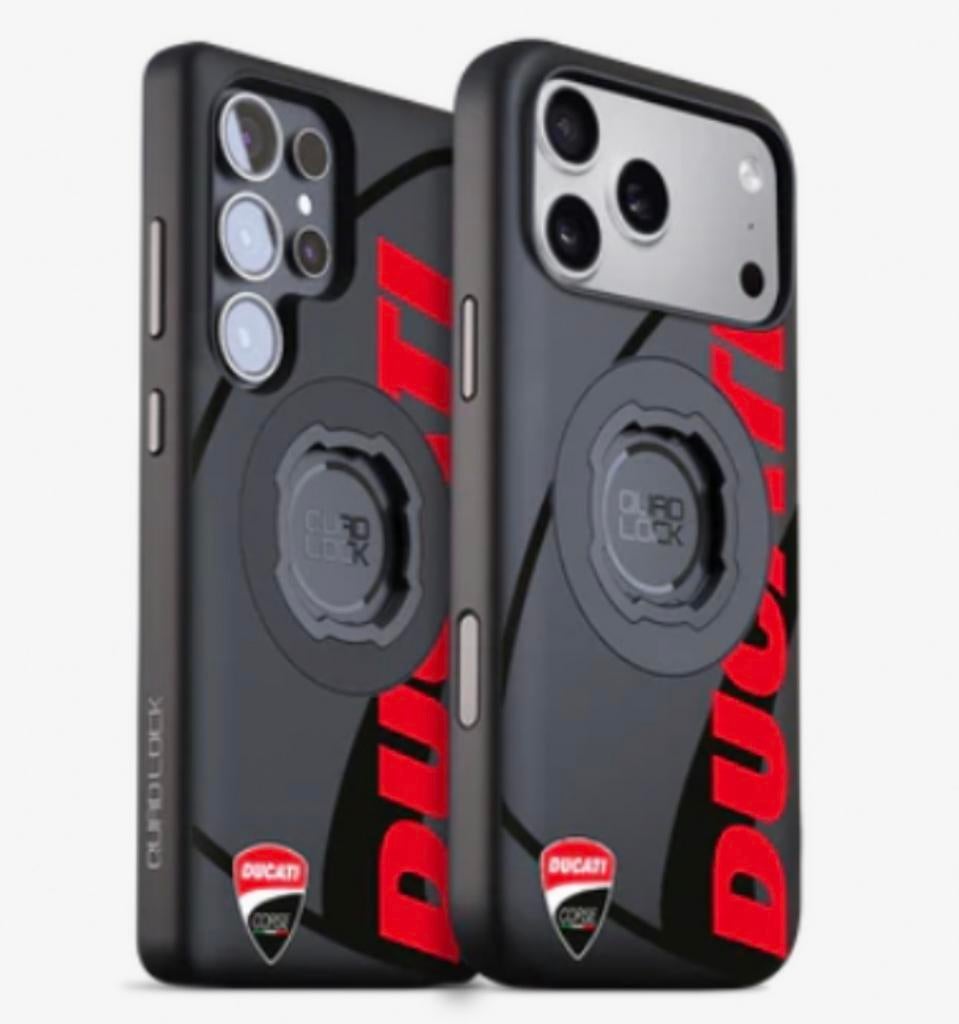 Quad Lock Mag Iphone 15 Pro Max Ducati, Ophalen of Verzenden, Nieuw, Hoesje of Tasje