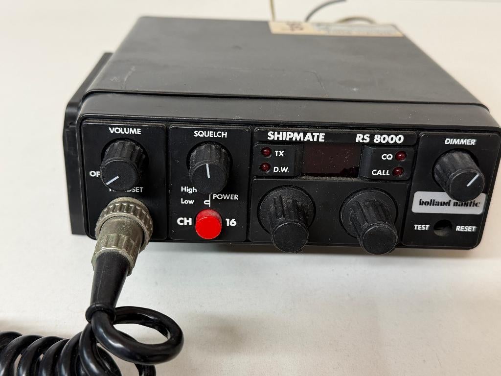 Shipmate RS8000 Marifoon + 2 Shipmate speaker, Ophalen of Verzenden, Gebruikt, Overige typen