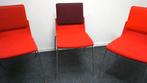 Gispen Triennial Design Stoelen | Rood Mix | 5 Stuks | Stoel, Huis en Inrichting, Stoelen, Gebruikt, -, -, Ophalen of Verzenden