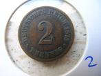 2 Pfennig 1875 B Duitsland (nr 2), Ophalen of Verzenden, Duitsland, Losse munt