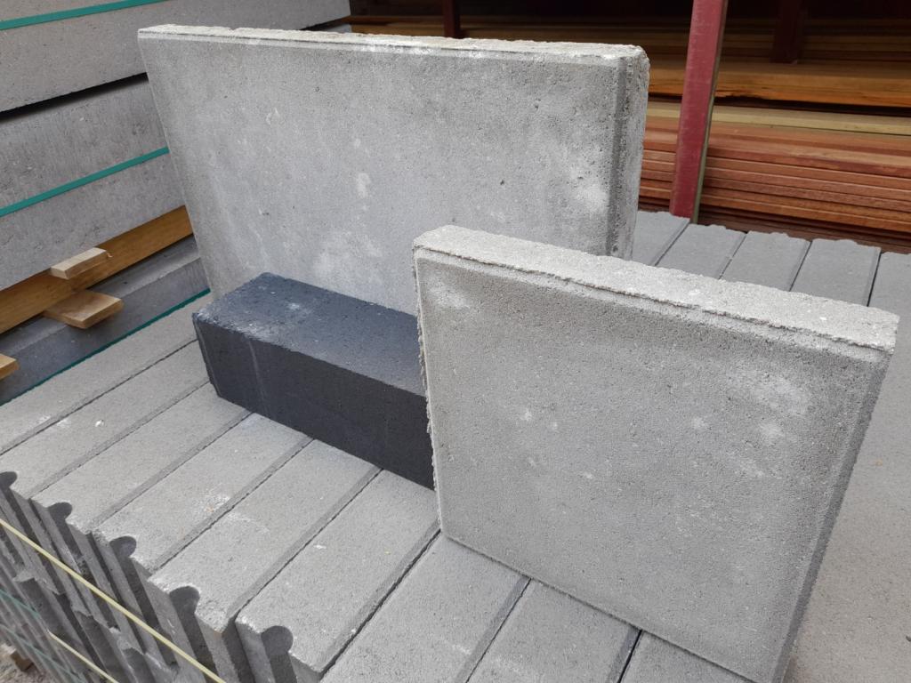 Betontegels (*), Niet ingevuld, Nieuw, Niet ingevuld, Ophalen