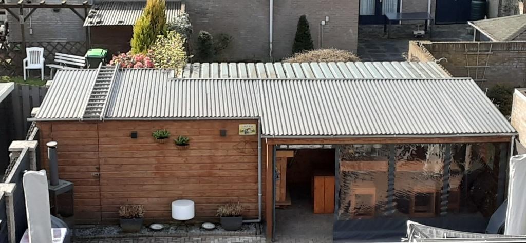 Aluminium  golfplaten, Ophalen, Overige materialen, Gebruikt, 15 m² of meer