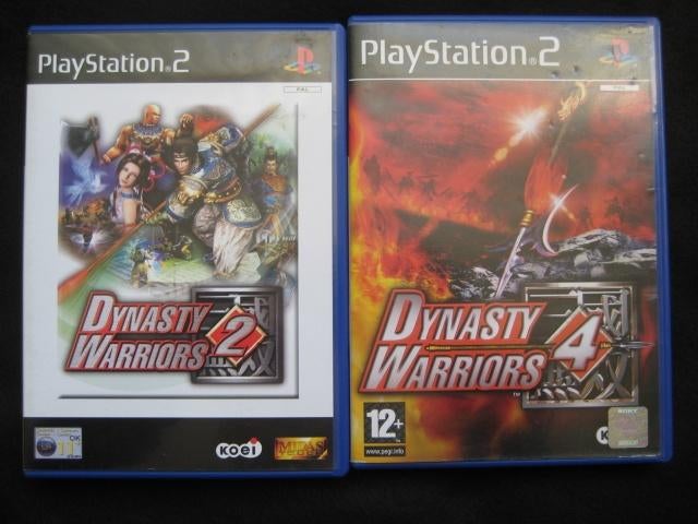 PS2 - Dynasty Warriors 2 of 4 - Playstation 2, Spelcomputers en Games, Games | Sony PlayStation 2, Zo goed als nieuw, Avontuur en Actie