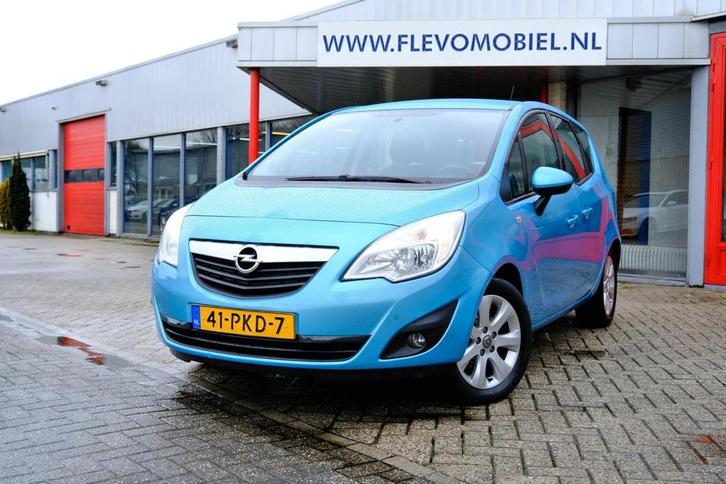 Opel Meriva 1.4 Edition 5-drs *60.215km!* Airco|LMV|Cruise, Auto's, Opel, Bedrijf, Te koop, Meriva, ABS, Airbags, Airconditioning