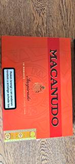 2 Macanudo sigarendoosjes - Inspirado Robusto en Caronazo, Ophalen of Verzenden, Gebruikt, Tabaksdoos of Verpakking