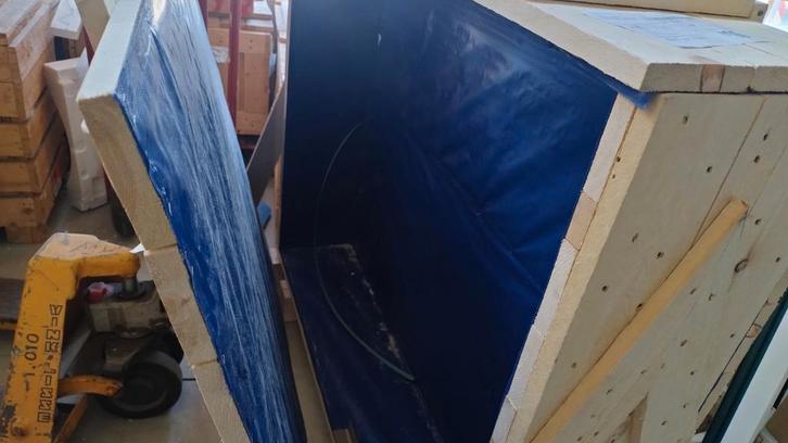 Houten Kweekbak / Kweektafel / Zandbak / deksel ook aanwezig, Tuin en Terras, Kweekspullen, Gebruikt, Kweektafel, Ophalen