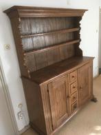 Antieke massief eikenhouten tinkast.18 e eeuw., Ophalen