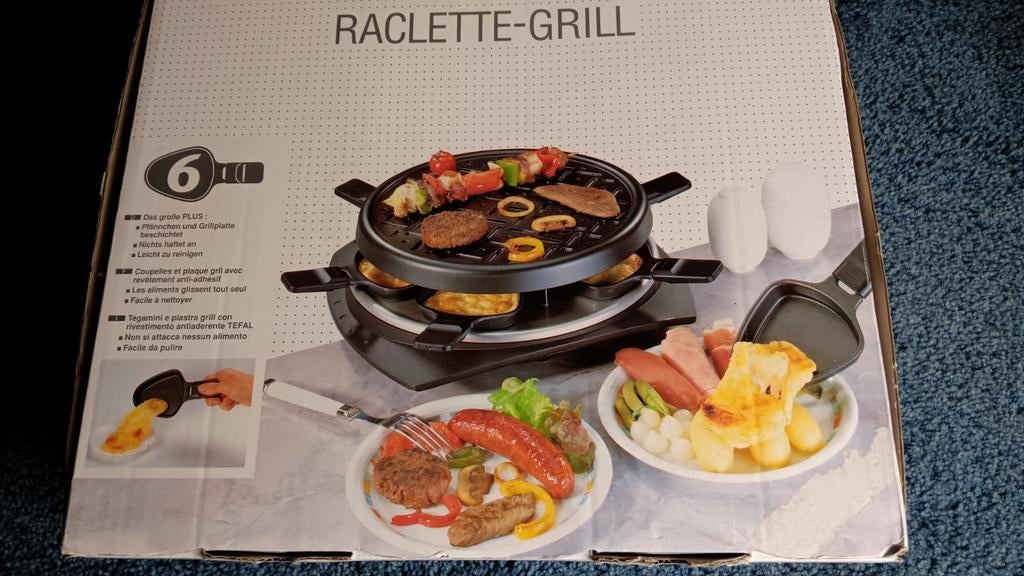 Tefal Gourmet set grill, Ophalen, Zo goed als nieuw, 4 t/m 7 personen