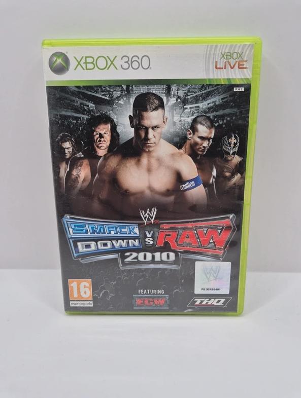 Smack Down vs Raw 2010 Xbox 360, Spelcomputers en Games, Microsoft Corporation One Microsoft Way Redmond, WA 98052-6399 United States of America (Verenigde Staten) 📞 Telefoon: +1 425-882-8080 support@microsoft.com