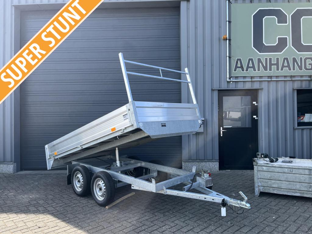 Actie Nieuwe ongeremde Kieper / Kipper 260 x 150 cm, Auto diversen, Aanhangers en Bagagewagens, Nieuw