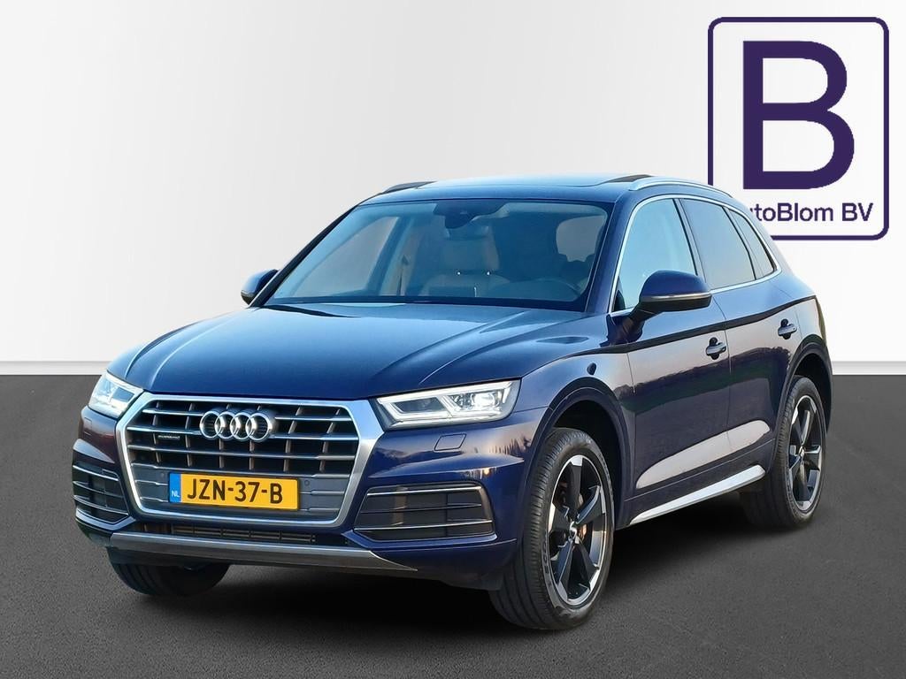Audi Q5 2.0 TFSI quattro Design Pro Line Plus /Pano/Leder/Ca, Auto's, Automaat, 15 km/l, Gebruikt, Euro 6