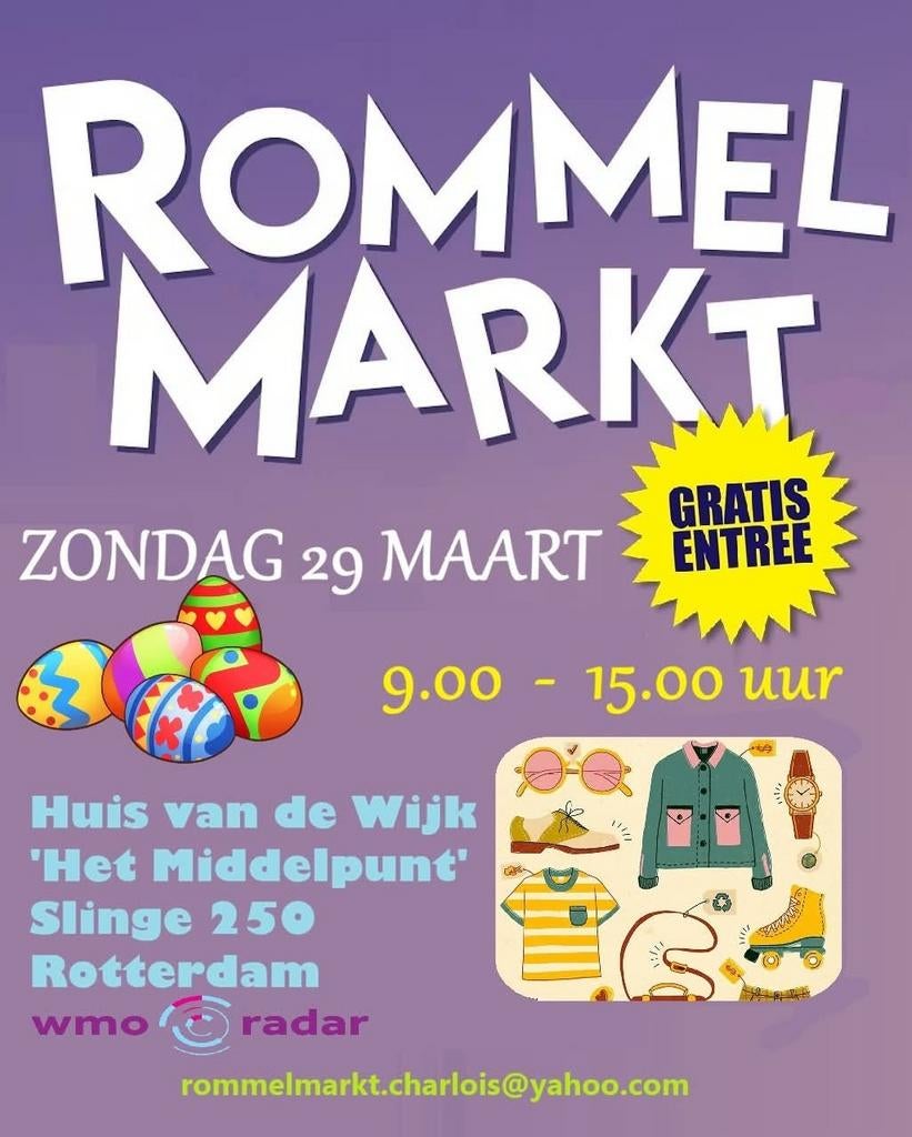 Rommelmarkt, Ophalen