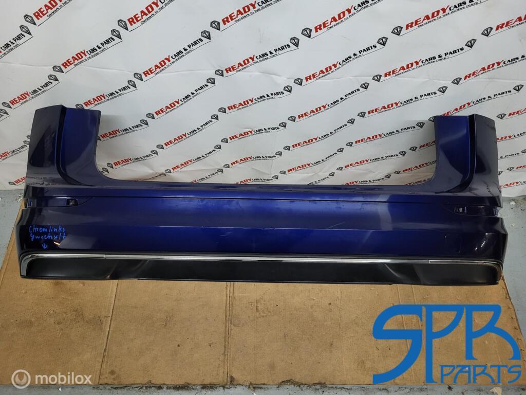 GOLF 8 VIII VARIANT STYLE Achterbumper CHROOM DIFFUSER 4 PDC, Auto-onderdelen, Gebruikt, Volkswagen, Ophalen of Verzenden, Achter