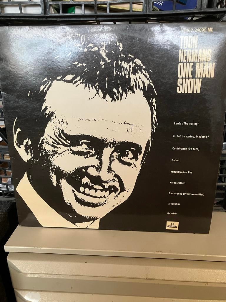 Toon Hermans One Man Show LP, Ophalen of Verzenden, Gebruikt, 12 inch