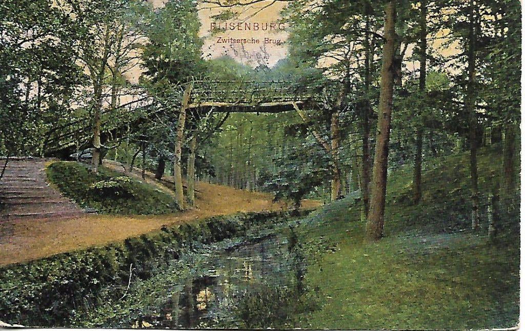 Driebergen- -Rijsenburg, Zwitsersche Brug. 1906., Verzenden, Voor 1920, Gelopen, Utrecht
