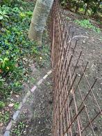 Betongaas hekwerk met standpalen, Ophalen, Gebruikt, IJzer, Gaashekwerk