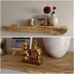 Boomstam wandplank - zwevende muurplank - eiken - 64cm #156B, Houtatelier M.Y., Info@myhoutatelier.nl, Nieuw, Ophalen of Verzenden