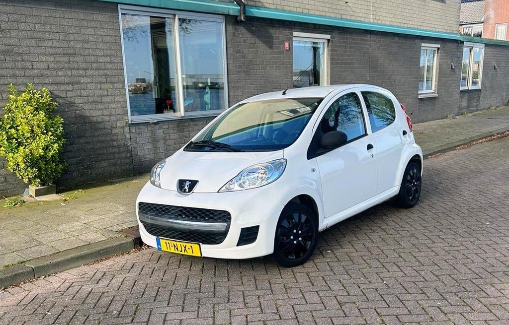 PEUGEOT 107, BJ 2010, 107563Km, Auto's, Wit, Handgeschakeld, Particulier, Hatchback