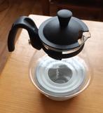 Glazen theepot met warmhoudplaatje, Ophalen, Overige typen, Overige stijlen, Glas