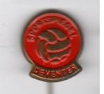 Speldje SPORTSPIEGEL DEVENTER VOETBAL (A7), Verzamelen, Speldjes, Pins en Buttons, Verzenden, Gebruikt, Overige onderwerpen